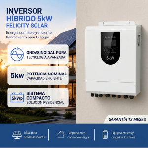 INVERSOR HÍBRIDO PARALELO 5.0 kW 48V